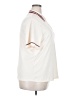 Unbranded Ivory Short Sleeve Blouse Size 2X - photo 4