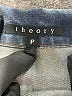 Theory Plaid Blue Denim Jacket Size P (petite) - photo 6