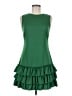 Unbranded 100% Polyester Solid Green Cocktail Dress Size M (estimated) - photo 1