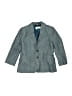 H&M 100% Cotton Chevron-herringbone Blue Blazer Size 3 - 4 - photo 1