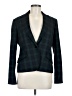Talbots Plaid Teal Wool Blazer Size 6 - photo 1
