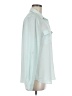Ann Taylor LOFT 100% Polyester Teal Long Sleeve Blouse Size M - photo 4