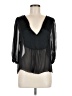 Unbranded Black 3/4 Sleeve Blouse Size 6 (estimated) - photo 1