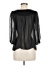 Unbranded Black 3/4 Sleeve Blouse Size 6 (estimated) - photo 2