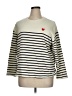 Workshop Republic Clothing Stripes Ivory Pullover Sweater Size 1X - photo 1