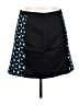 Worthington 100% Polyester Graphic Black Casual Skirt Size 16 - photo 1