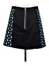 Worthington 100% Polyester Graphic Black Casual Skirt Size 16 - photo 2