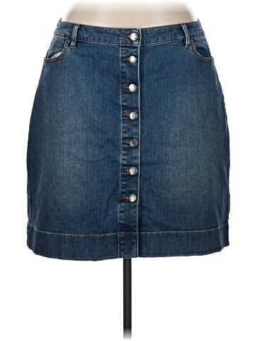 Talbots Denim Skirt (view 1)