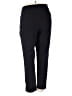 JM Collection Solid Black Casual Pants Size XXL - photo 2
