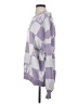 Earthbound Trading Co. Checkered-gingham Purple Pullover Sweater Size S - photo 5