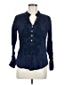 Magazine Blue Long Sleeve Polo Size M - photo 1