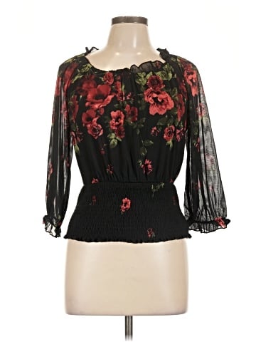 Ember 3/4 Sleeve Blouse (view 1)