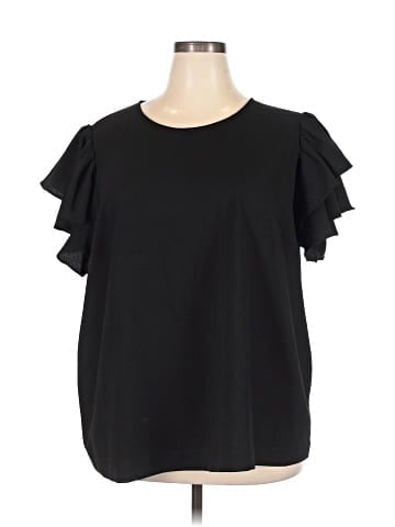 RACHEL Rachel Roy Short Sleeve Top (view 1)