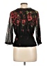 Ember 100% Polyester Black 3/4 Sleeve Blouse Size L - photo 2