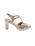Naturalizer Metallic Silver Sandals Size 8 (wide) - photo 1