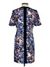 Assorted Brands 100% Polyester Print Blue Casual Dress Size S - photo 2