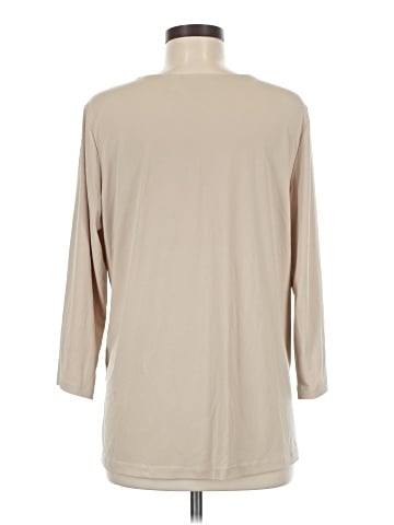 Susan Graver 3/4 Sleeve Blouse (view 2)