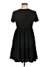 Shein Solid Black Casual Dress Size L - photo 1