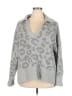Maurices Animal Print Gray Pullover Sweater Size 20 (2) - photo 1