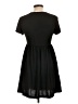 Shein Solid Black Casual Dress Size L - photo 2