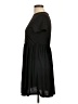 Shein Solid Black Casual Dress Size L - photo 5