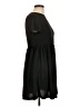 Shein Solid Black Casual Dress Size L - photo 4