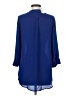 Express 100% Polyester Blue 3/4 Sleeve Blouse Size S - photo 2