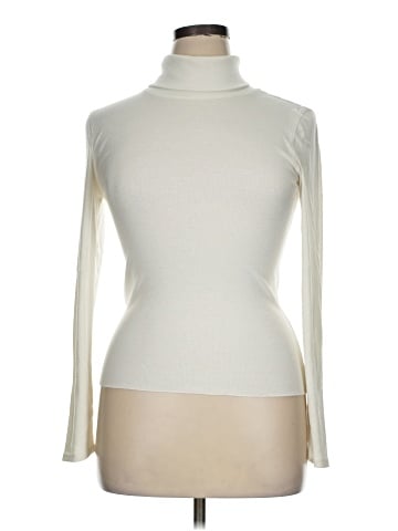 Planet Gold Turtleneck Sweater (view 1)