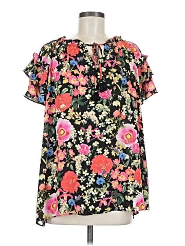 Unbranded Short Sleeve Blouse (view 1)