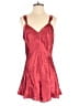 Cacique 100% Polyester Hearts Red Romper Size M - photo 1