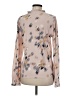Calvin Klein Tan Long Sleeve Blouse Size M - photo 2
