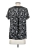 Worthington 100% Polyester Black Short Sleeve Blouse Size M (petite) - photo 2