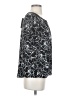 Worthington 100% Polyester Black Short Sleeve Blouse Size M (petite) - photo 4