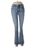 Gap Hearts Blue Jeans Size 26 waist - photo 1