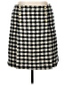 Talbots Houndstooth Gray Casual Skirt Size 14 - photo 1