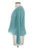 Madewell 100% Polyester Teal Long Sleeve Blouse Size XS - photo 5