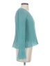 Madewell 100% Polyester Teal Long Sleeve Blouse Size XS - photo 4
