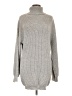 Hera Collection Gray Turtleneck Sweater Size L - photo 1