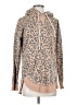 Maurices Animal Print Tan Pullover Hoodie Size S - photo 1