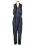 Express Stripes Blue Jumpsuit Size M - photo 1