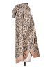 Maurices Animal Print Tan Pullover Hoodie Size S - photo 4