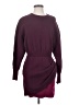 Something Navy Burgundy Pullover Sweater Size S - photo 1