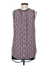 Daniel Rainn 100% Polyester Blue Sleeveless Blouse Size S - photo 2