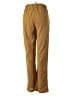 Unbranded 100% Polyester Solid Gold Casual Pants Size S - photo 2