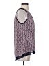 Daniel Rainn 100% Polyester Blue Sleeveless Blouse Size S - photo 4