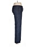Topshop Chevron-herringbone Blue Jeans Size 12 - photo 4