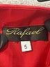 Rafael Solid Red Long Sleeve Button-Down Shirt Size 5 - photo 3
