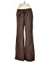 Classiques Entier Brown Linen Pants Size 8 - photo 1