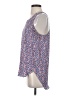 Ann Taylor LOFT 100% Polyester Blue Sleeveless Blouse Size XS - photo 5