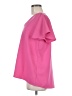 Zenana Pink Short Sleeve Blouse Size M - photo 5